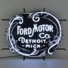 Neonetics Ford Motor Company 1903 Heritage Emblem Neon Sign -Outdoor Garden Living 5FRDMC