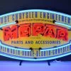 Neonetics Mopar Vintage Shield Neon Sign 2 Neonetics Mopar Vintage Shield Neon Sign -Outdoor Garden Living 5MPRVS