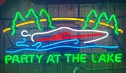 Neonetics Party At The Lake Neon Sign