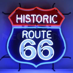 Neonetics Route 66 Neon Sign With Backing