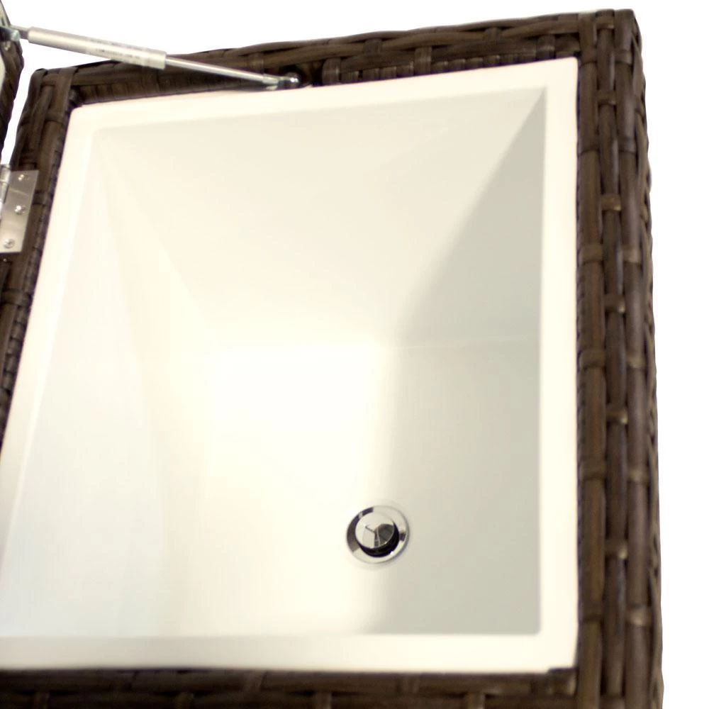 Wicker Aspen Ice Chest End Table 6 Wicker Aspen Ice Chest End Table - Image 4