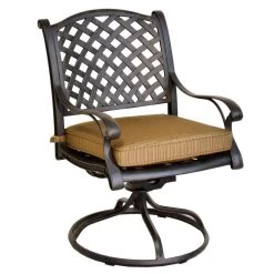 Stonegate Cast Aluminum Cushioned Patio Dining Sets -Outdoor Garden Living 633510fd9626ed3996d3bb2a6f364eaa