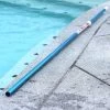 12' Blue Torrent 2-Piece Telescopic Pole For Swimming Pools -Outdoor Garden Living 677691 2