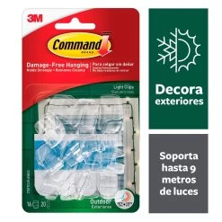 Command™ Outdoor Light Clips 13 Command™ Outdoor Light Clips -Outdoor Garden Living 692496