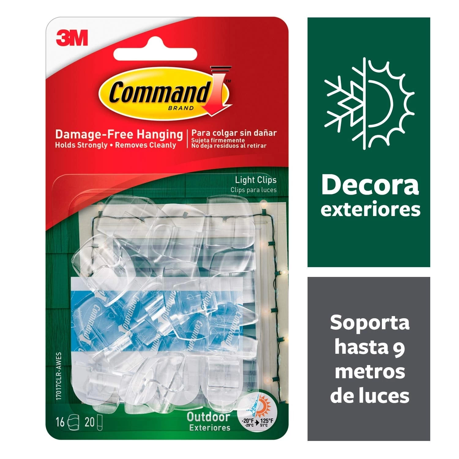 Command™ Outdoor Light Clips 6 Command™ Outdoor Light Clips - Image 4