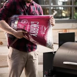 Traeger Cherry Hardwood Pellets 20 Lb. Bag -Outdoor Garden Living 693f0db23b61b5dcb844a88009f74ac2
