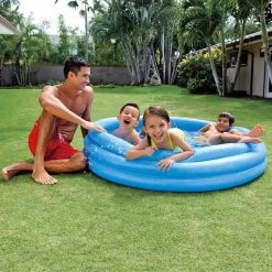 Intex 4.8 Ft. Inflatable Crystal Kiddie Pool