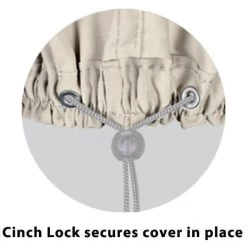 Treasure Garden Small Fire Pit/Table/Ottoman Cover CP938 -Outdoor Garden Living 781800 2 03f8a623 d0f1 48ba 8fb1 fadd328b7f19