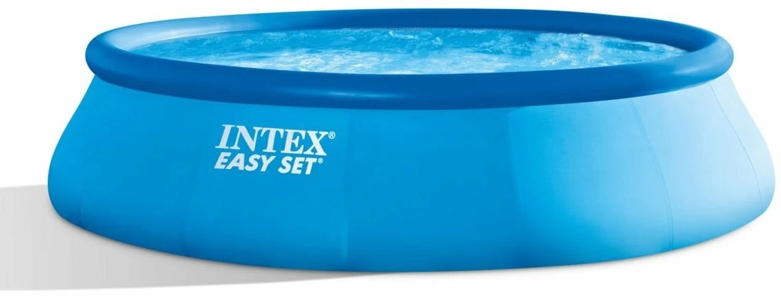 Intex 15' X 42" Easy Set Round Swimming Pool Complete Set 6 Intex 15' X 42" Easy Set Round Swimming Pool Complete Set - Image 4