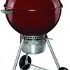 Weber Original Kettle 22" Premium Crimson Charcoal Grill -Outdoor Garden Living 837217