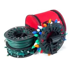 TreeKeeper Santa's Bags Install 'N Store Light Storage Bag With Reels 14 TreeKeeper Santa's Bags Install 'N Store Light Storage Bag With Reels -Outdoor Garden Living 84ad06b34be84cc161bf5cfae579127b