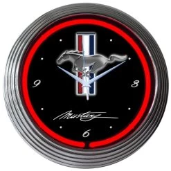 Neonetics Ford Mustang Neon Clock