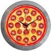 Neonetics Pizza Neon Clock -Outdoor Garden Living 8PIZZA