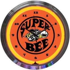 Neonetics Super Bee Neon Clock