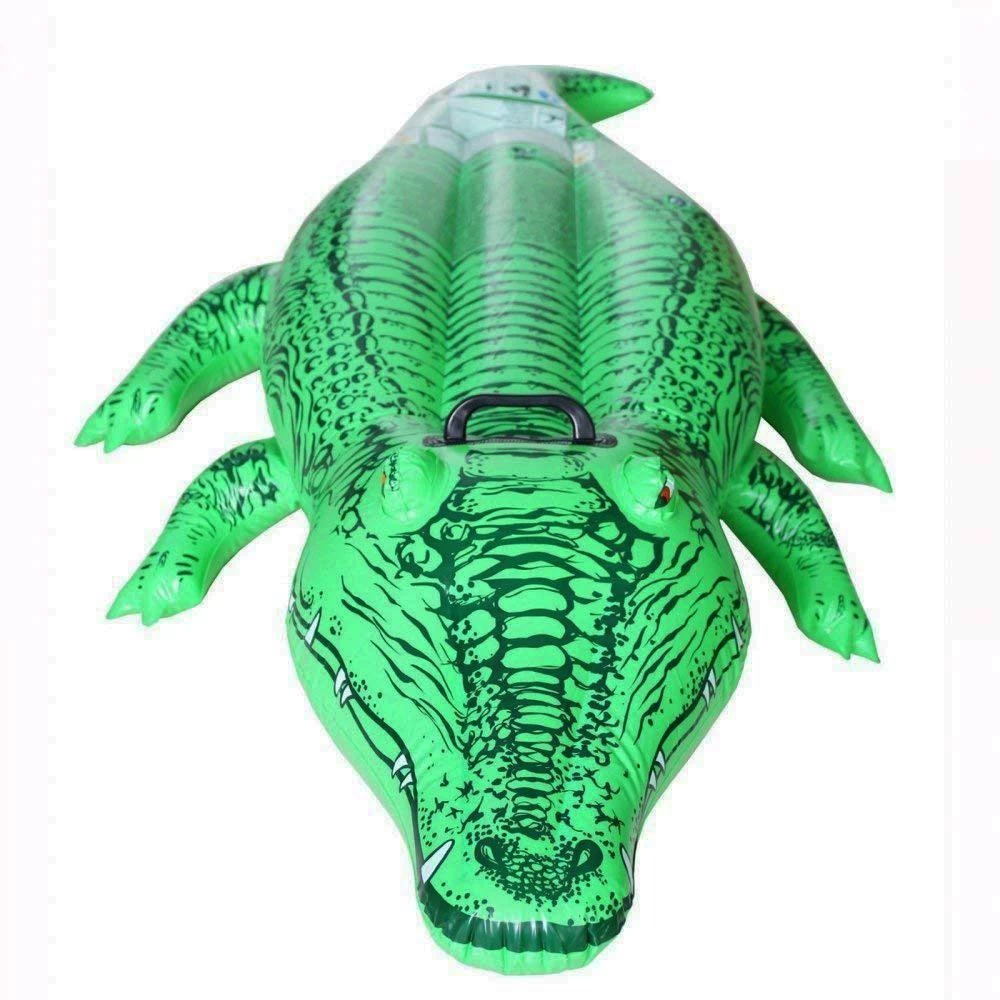 Intex Giant Inflatable Gator Pool Ride-On 8 Intex Giant Inflatable Gator Pool Ride-On - Image 6