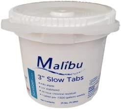 Malibu 3" Slow Tabs Sanitizer For Pools 7 Malibu 3" Slow Tabs Sanitizer For Pools -Outdoor Garden Living 908498