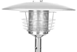 Stainless Steel Table Top Propane Patio Heater -Outdoor Garden Living 954518 4