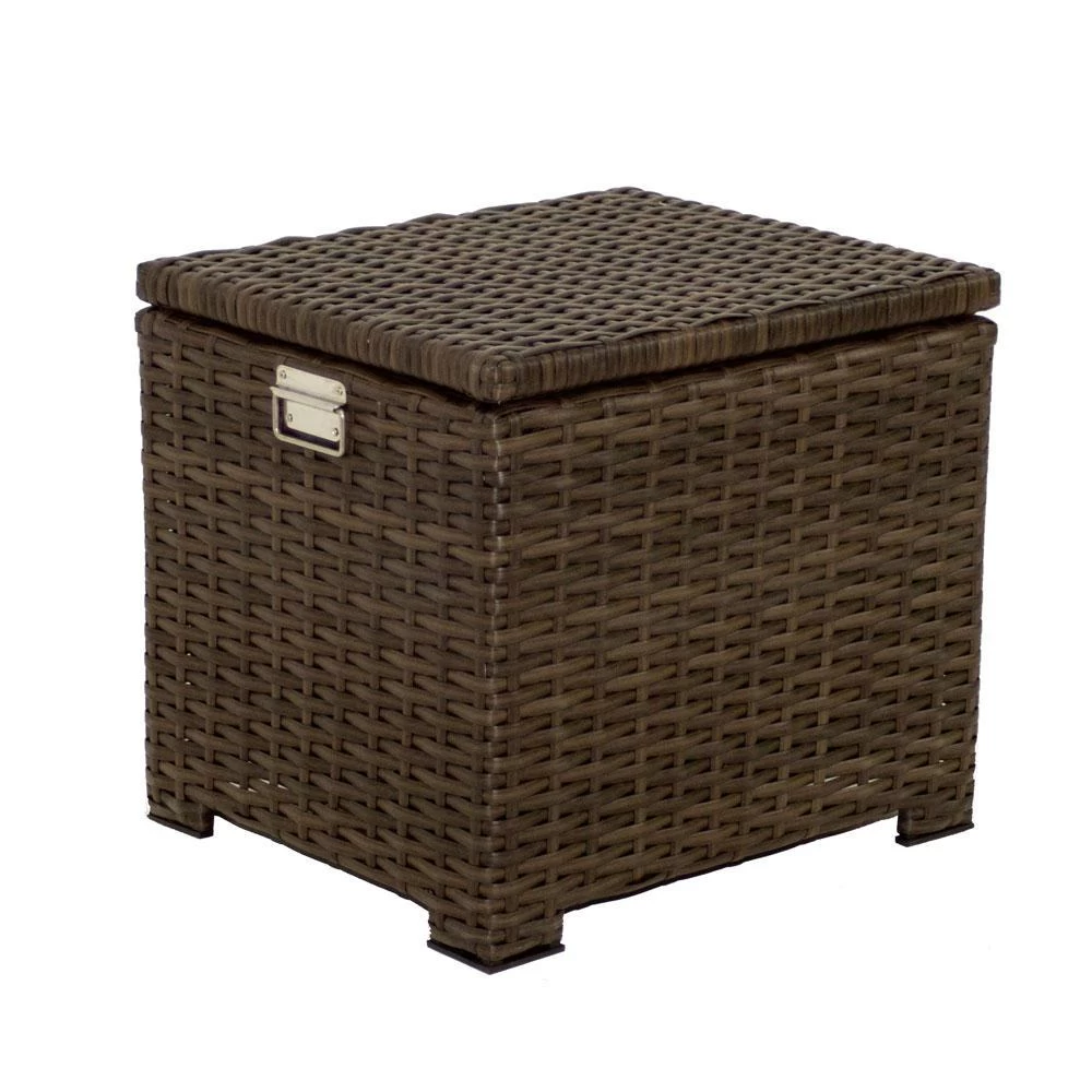 Wicker Aspen Ice Chest End Table 4 Wicker Aspen Ice Chest End Table - Image 2