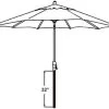Treasure Garden 32" Bottom Umbrella Pole Replacements -Outdoor Garden Living 986199