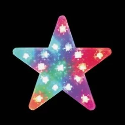 15" Flashing LED Christmas Star Lighted Decoration -Outdoor Garden Living 988823 3