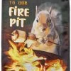 Welcome To Our Fire Pit Garden Lustre Flag -Outdoor Garden Living 989045