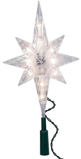 11" Pre-Lit Bethlehem Tree Topper Star 3 11" Pre-Lit Bethlehem Tree Topper Star