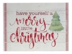15.5" Christmas Wish Wall Art -Outdoor Garden Living 989280 2