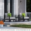 Palermo High Back Seating Collection -Outdoor Garden Living 989586 2