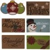 30" Coir Christmas Doormat -Outdoor Garden Living 989761