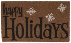 30" Coir Christmas Doormat -Outdoor Garden Living 989761 3