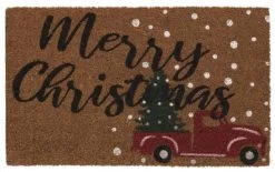 30" Coir Christmas Doormat -Outdoor Garden Living 989761 4
