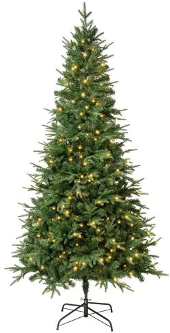 Parkview Fir 7.5' Warm White LED Pre-Lit Artificial Christmas Tree