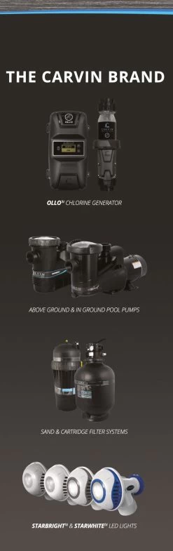 NEW CARVIN® Gold Series Series Mystic Above Ground Swimming Pool -Outdoor Garden Living 990426 3