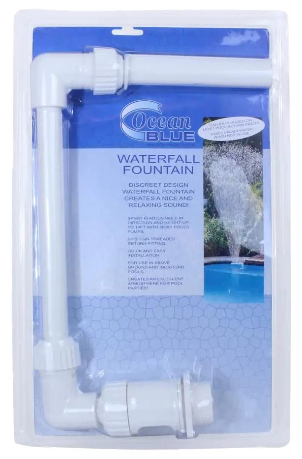 Ocean Blue Waterfall Fountain For Pools 5 Ocean Blue Waterfall Fountain For Pools - Image 3