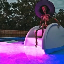 Light Blue Signature Slide From Ledge Lounger 22 Light Blue Signature Slide From Ledge Lounger -Outdoor Garden Living 991781 14