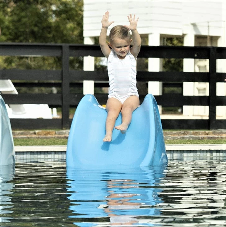 Light Blue Signature Slide From Ledge Lounger 3 Light Blue Signature Slide From Ledge Lounger