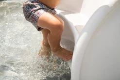 Light Blue Signature Slide From Ledge Lounger 21 Light Blue Signature Slide From Ledge Lounger -Outdoor Garden Living 991781 5