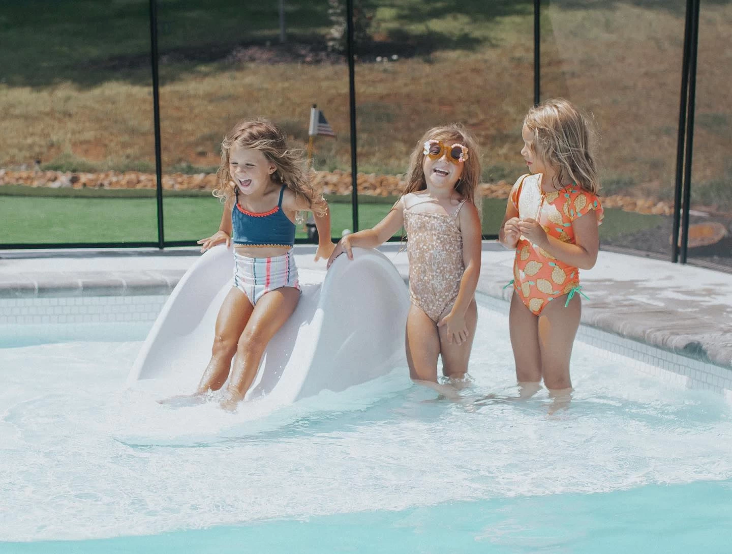 Light Blue Signature Slide From Ledge Lounger 13 Light Blue Signature Slide From Ledge Lounger - Image 11