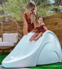 Light Blue Signature Slide From Ledge Lounger 20 Light Blue Signature Slide From Ledge Lounger -Outdoor Garden Living 991781 9