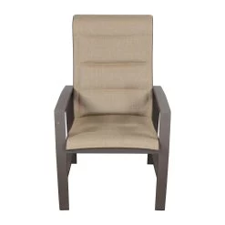 Horizon Brown Padded Sling Dining Set -Outdoor Garden Living 991816 4