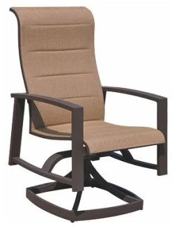 Horizon Brown Padded Sling Dining Set -Outdoor Garden Living 991816 5