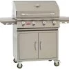 Bull 30" Lonestar Select 4-Burner Stainless Steel Grill Carts