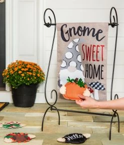 Gnome Interchangeable Burlap Boutique™ Garden Flag -Outdoor Garden Living 992086 4