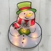 16" Snowman Shimmer Window Silhouette Decoration 1 16" Snowman Shimmer Window Silhouette Decoration -Outdoor Garden Living 992338 3