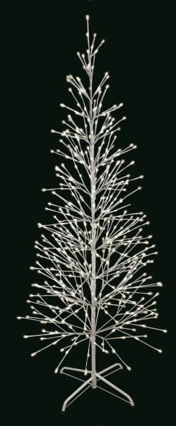 6.5' Color-Changing LED Birch Tree (Warm White To Multi)