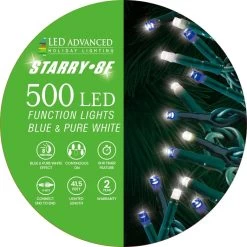 500 Starry Lights - 8 Function - String Light Set -Outdoor Garden Living 992793 2
