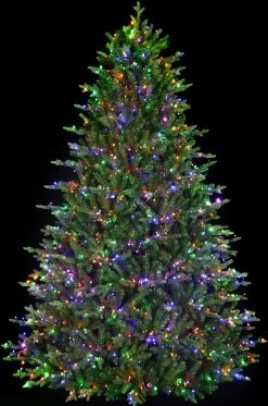 7.5' Royal Northern 16-Function Starry Lights Artificial Christmas Tree -Outdoor Garden Living 992917 2