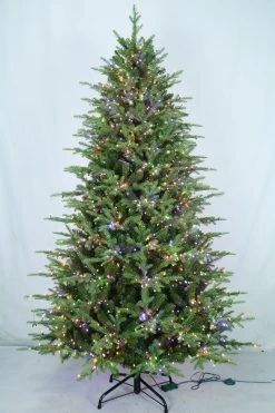 Kensington Fir 16-Function Starry Lights LED Artificial Trees -Outdoor Garden Living 992921 3