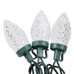 Set Of 50 Heavy Duty LED C9 Lights -Outdoor Garden Living 992990 2