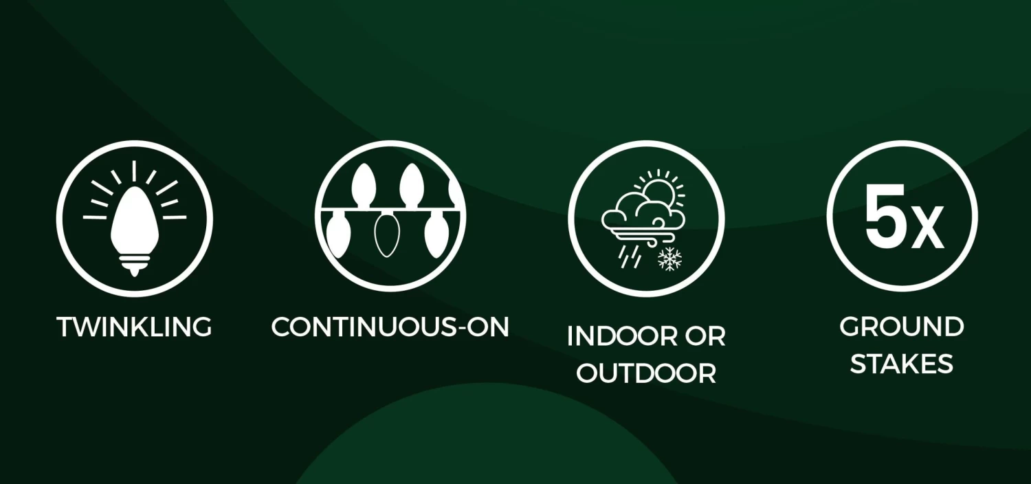 9' LED Spire Tree With Star Yard Art Decoration 7 9' LED Spire Tree With Star Yard Art Decoration - Image 5